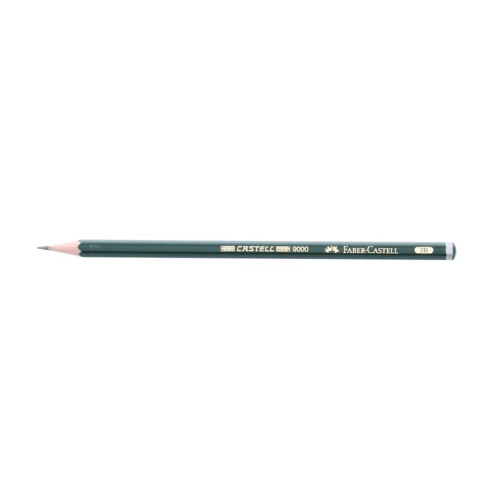 Faber-Castell 9000 Graphite Pencil, 2B